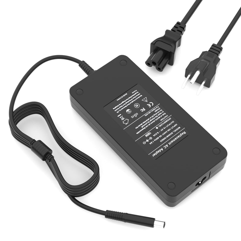180W Adapter Charger Compatible with Dell Dock D6000 Docking Station | For Dock D6000/6000S Power Cord/Thunderbolt WD19 WD19S WD19TB WD22TB4 WD15 WD25 SD25 TB16 TB15 Docking Station Power Adapter