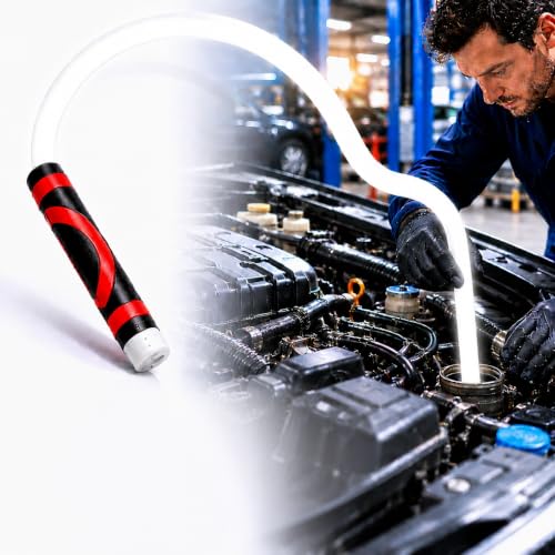 Flexible LED Flashlight Stick, 30" Bendable Mechanic Work Light, 1200LM | Rechargeable Inspection Light with 3 Modes, USB-C Charging, IPX6 Waterproof for Car Repair, Under Hood and Tight Spaces 30"