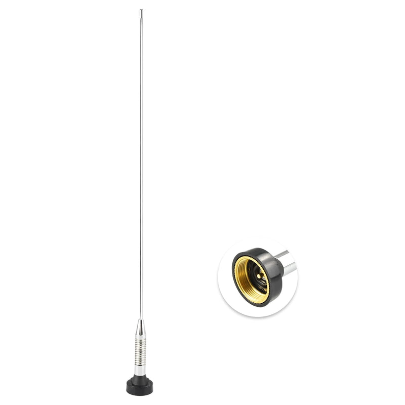 Dual Band 144/430MHz NMO Antenna, 20 inch VHF UHF Radio Antenna NMO Connection for Motorola/Hytera/Kenwood/ICOM/Vertex/MXT Series Radio/Ham Radio/Amateur Radio 70cm Band/GMRS Radios