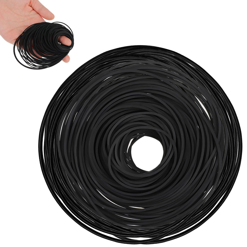 150 Pcs Cassette Player Belts Recorder Rubber Belt Repair Maintenance Tape Machine Rubber Belt Mix 40-135 mm Square Cassette Belts for CD VCR DVD LD Repeater Drives, 1mm Width
