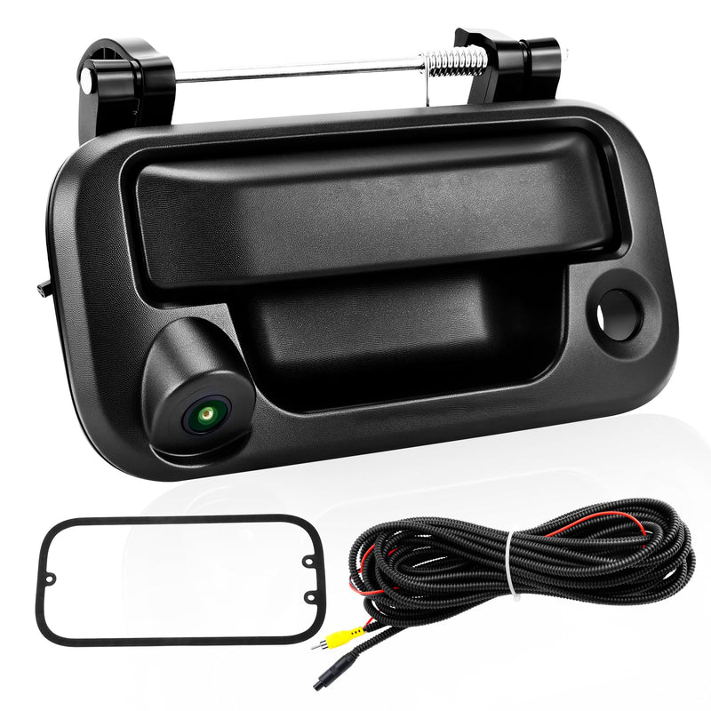 LCWRGS Tailgate Handle Backup Camera Fits for 2004-2016 Ford F150 F250 F350 | for F450 F550 Super Duty Explorer Tailgate Latch Door Handle Rear View Camera Night Vision 170° Angle OE# 8L3Z9943400AC