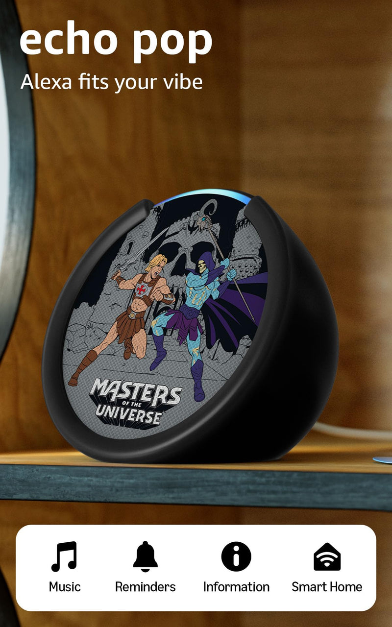 Amazon Echo Pop (newest model) | Officially Licensed Masters of the Universe Limited-Edition