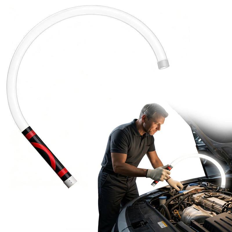 Flexible LED Light Stick, 30" Rechargeable Bendable Hands-Free High Lumen Light for Car Repairs Mechanics Camping