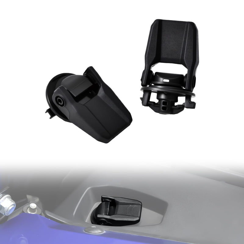Hood Latch for Yamaha Viking/Wolverine/RMAX/YXZ | Hood storage flip latch lever lock, 2PCS. Replaces OEM #1XD-2175K-10-00. Fits Viking VI, Wolverine X2/X4, RMAX, YXZ.