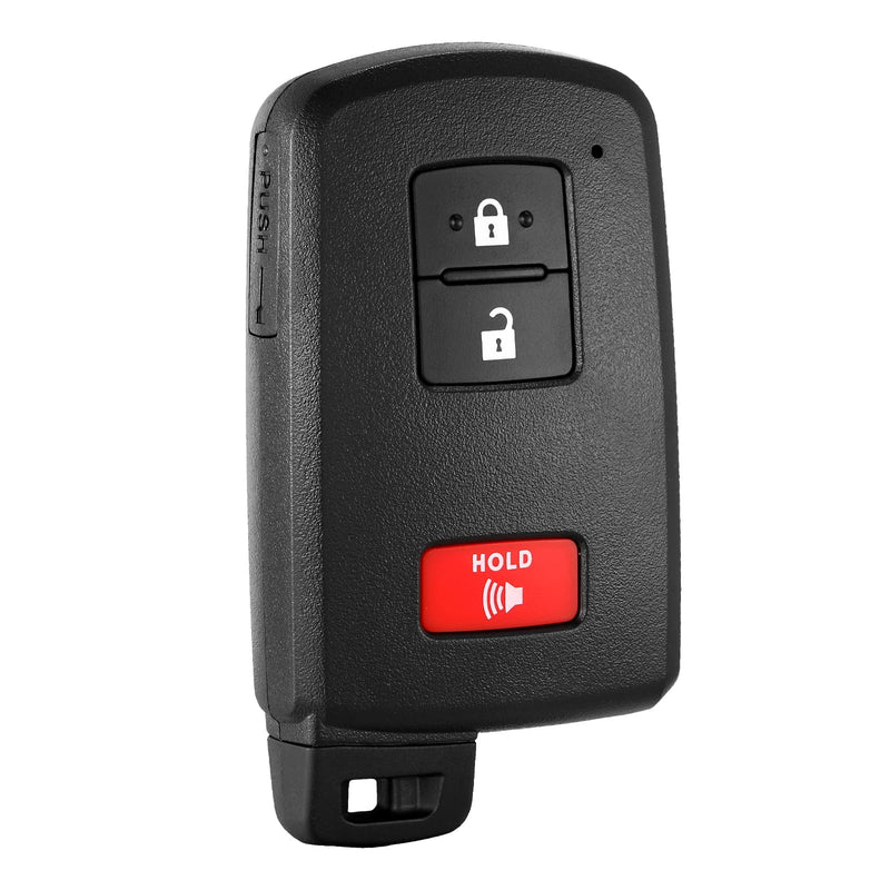 Smart Key Fob Replacement Remote fits for Toyota Tacoma 2015 2016 2017 2018 2019 2020 2021 2022 Tundra 2019-2021 4-Runner 2020-2021 Sequoia 2022 Car Keyless Entry Remote 315Mhz HYQ14FBB 231451-0010