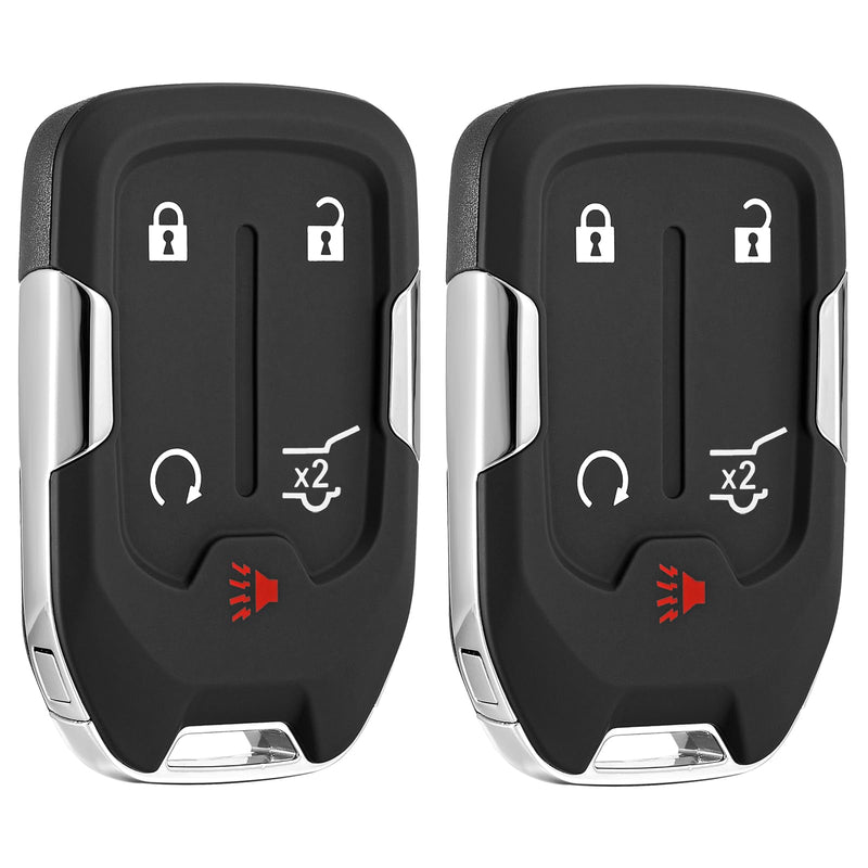 2 Pcs Smart Key Fob Replacement Remote fits for GMC Acadia 2017 2018 2019 2020 2021 Car Keyless Entry Remote HYQ1EA 433 Mhz ID46