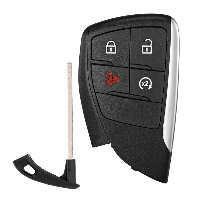 Smart Key Fob Replacement Remote fits for Chevy Blazer EV 2024-2025 Colorado 2023-2026 Equinox EV 2024-2026 Silverado 2021-2026 Tahoe 2022-2025 Traverse 2025-2026 Car Keyless Entry YG0G21TB2 433Mhz