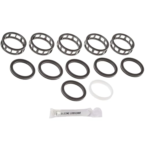 Fleck 60121 Seal & Spacer Kit with Silicone O-Ring Lubricant Included — Fleck OEM Replacement Parts by Soft Water Supply Company