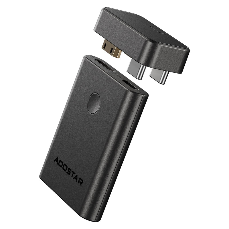 AOOSTAR Wireless HDMI Display Adapter, 1080P AirPlay & Miracast Dongle