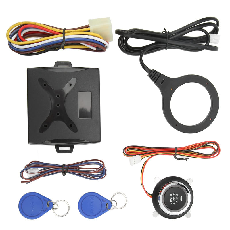 Dpofirs Universal Car Push Start Kit | Smart Keyless Ignition System with RFID and AntiTheft