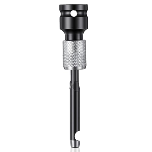 Zonon Power Hole Punch Lacing Tool for Heavy Duty Belt Fastener 1/2 Inch Drive Impact Rated Lacing Tools, Alloy Steel Industrial Belt Fastener Precision Hole Puncher for Installation Repair
