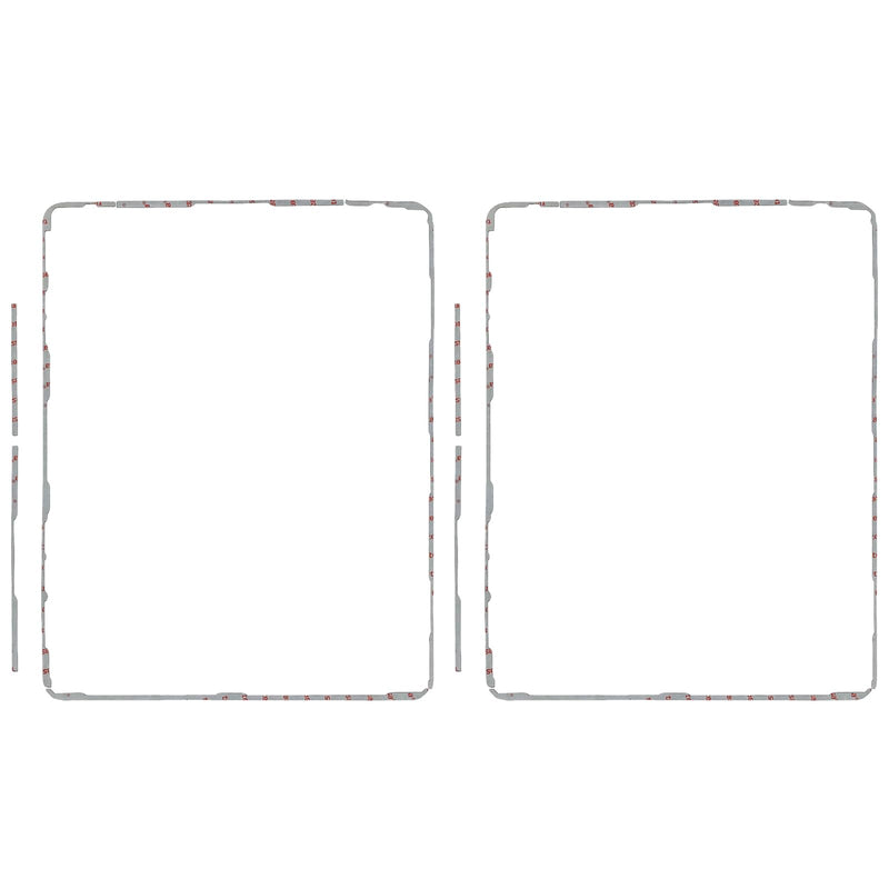 2PCS for iPad Pro 12.9 4th Gen Screen Adhesive Replacement for iPad Pro 2020 12.9 inch Front Touch Panel LCD Bezel Frame Pre-Cut Tape Sticker Glue Fit for Model: A2069 A2232 A2233 A2229