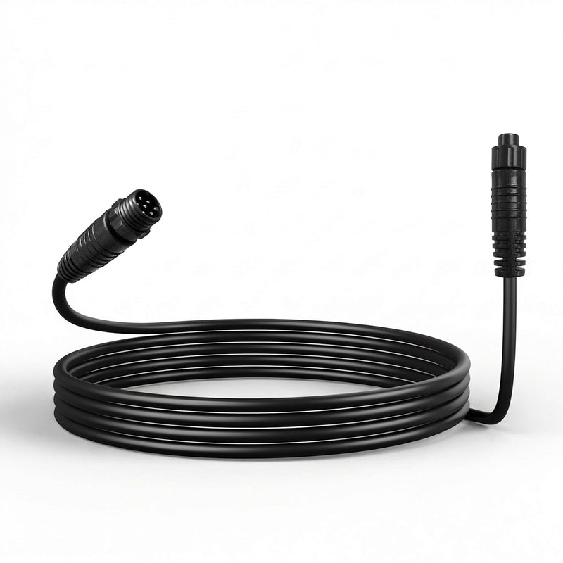 WOLFBOX 6-Pin Threaded Rear Camera Extension Cable 10ft, G900 PRO/TriPro | Threaded 6-Pin IP67 Connector, 10ft/3m, Plug-and-Play, for G900 PRO/TriPro Threaded Version Only, Truck Camper, Pickup & RV