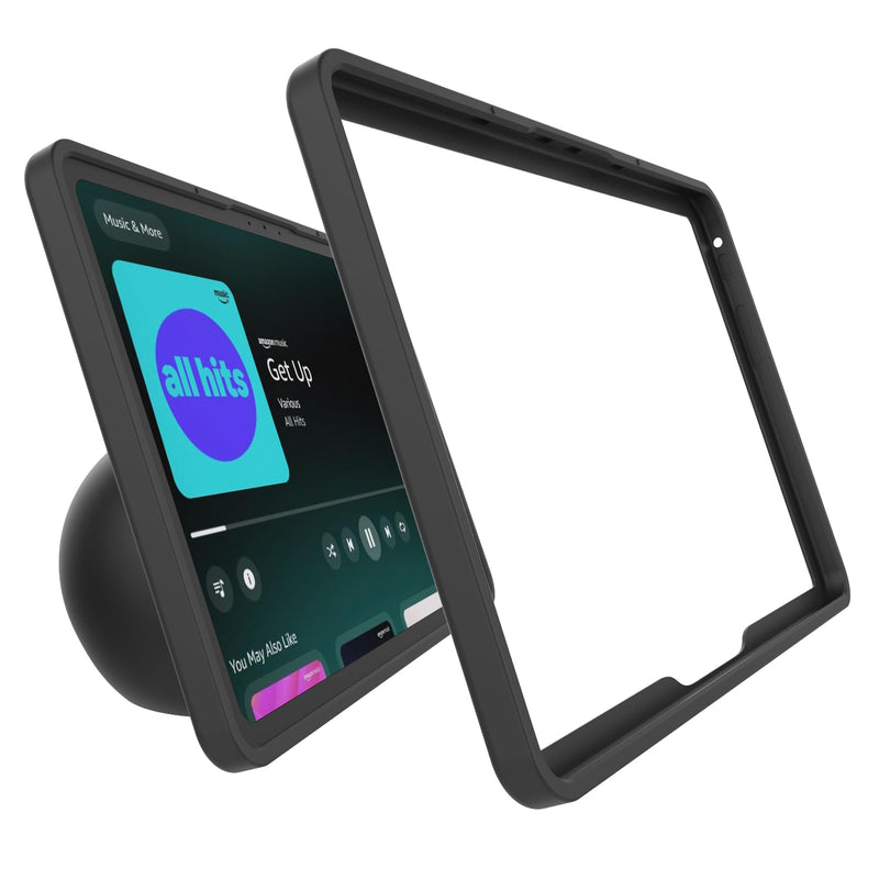 Huaberich Silicone case for show11(2025Release) with a Stylus Pen,The Pen Used to Operate Show 11 as Well as the iPhone.They are Fixed to the top with Magnets for Easy use. (Black case only) black case only