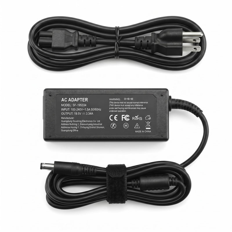 65W AC Adapter for Dell 14 15 16 Laptop DC15250 DC15255 DC16255 Charger | Replacement for DC15250 DC15255 DC14250 DC16250 DC16251 DC1625, 4.5mm AC Adapter