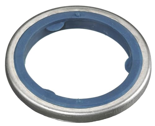 3/4" Sealing Ring with Steel Retaining Ring and PVC Gasket, 50 Pack, for Liquid Tight Connectors, Blue