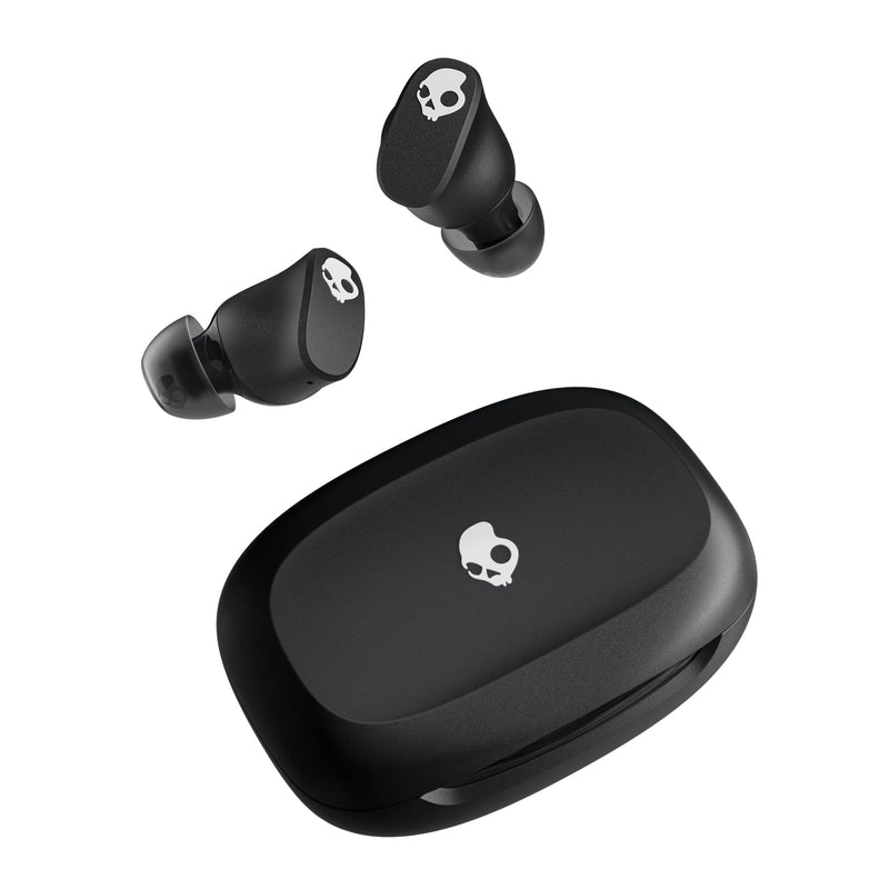 Skullcandy Smokin’ Buds 360 Wireless Noise Isolating Earbuds - True Black | In-Ear Fit, Bluetooth, 20 Hours Battery, IPX4 Sweat and Water Resistant, Microphone for iPhone Android, Commuting, Studying