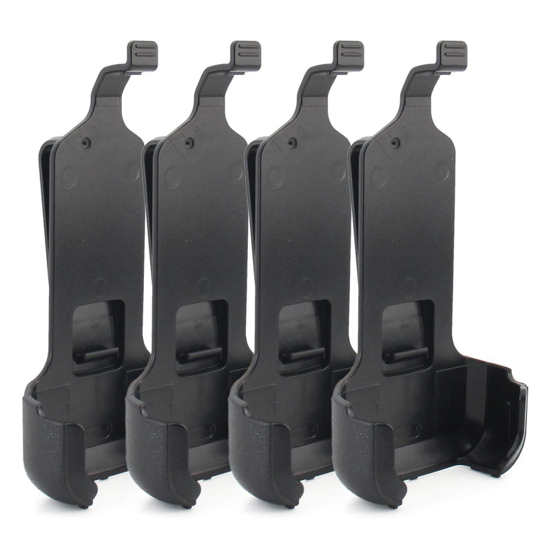 (4-Pack) Walkie Talkie Belt Clip Fit for Retevis RT22 WLN KD-C1 Zastone X6 LUITON LT-316 NKTECH NK-U1 Zeadio ZS-B1 TIDRADIO TD-M8 RADTEL RT-10 RADIODDITY R1 AP-100 Two Way Radio