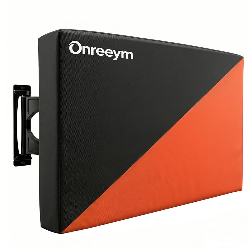 Oreenym Waterproof Outdoor TV Cover for 42-45in Flat Screen Television | Heavy Duty 600D Oxford, All-Weather Protection, UV Resistant & Dustproof, Full Coverage & Universal Fit 42 - 45in