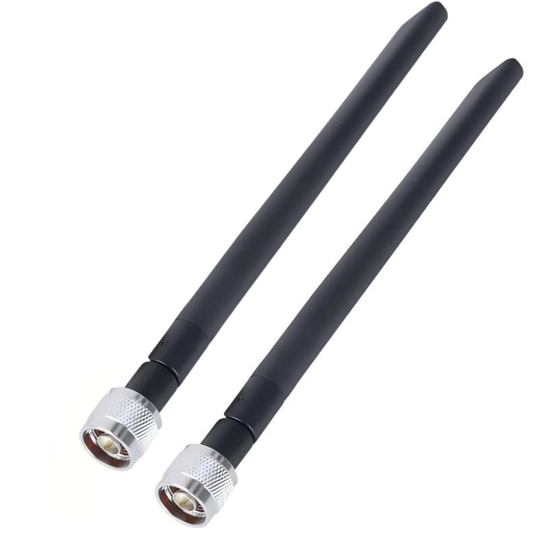 915MHz Lora Antenna 5dBi Gain Omni Outdoor with N Male Connector for Meshtastic Lora HaLow Application/Repeaters/Devices (20cm 2pack) 2pcs