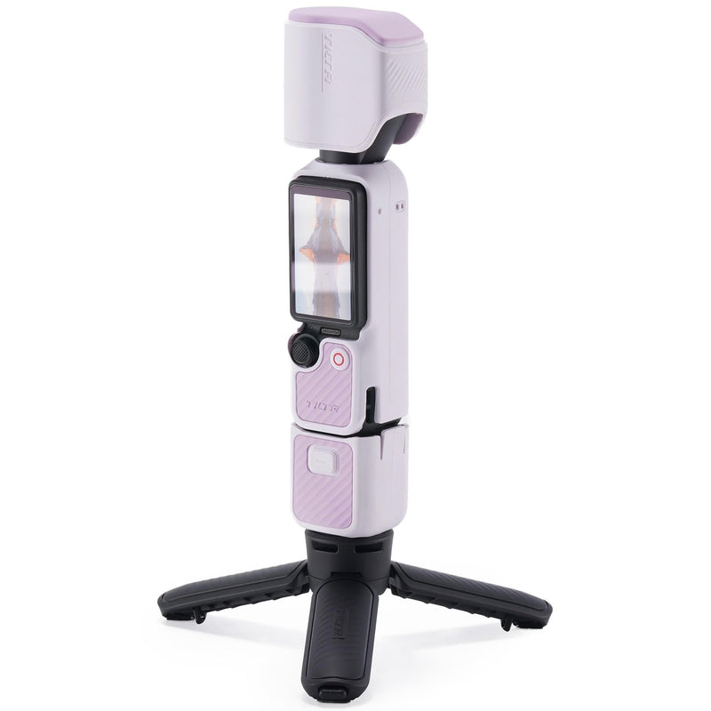 Tilta Expansion Accessories Compatible with Osmo Pocket 4 Lightweight Kit | Silicone Cover | Mini Tripod | AR Screen Protector