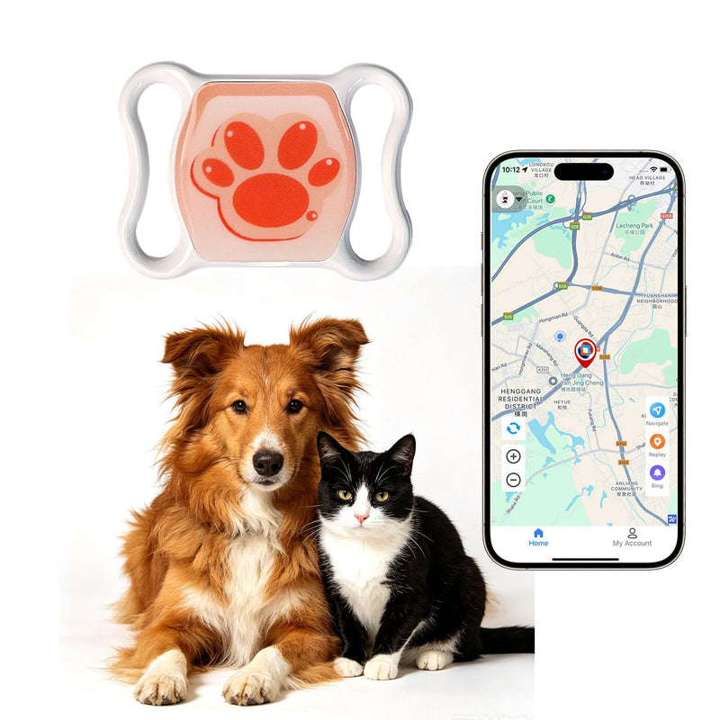 GPS Tracker for Dog,GPS Tracker for Vehicles.Mini Hidden Magnetic GPS Tracker for Vehicles - Full Global Coverage, No Subscription or SIM Card Required - Perfect for Cars-GF18-001