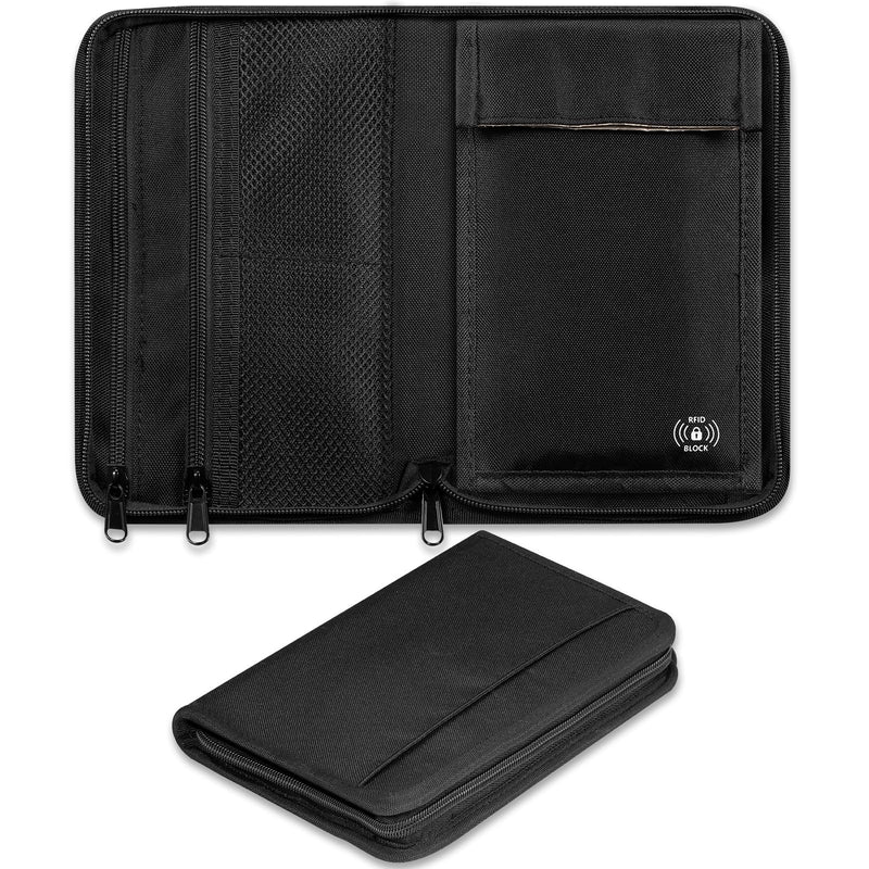 KOSMCCO Faraday Bag for Phone, Removable Signal Blocking Pouch Black | Signal Blocking, Removable Faraday Pouch, Organizes Daily Essentials, Ideal for Travel and Privacy