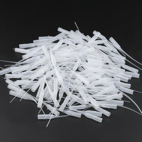 240PCS Glue Tips Precision Tip Applicator Bottle Set, Mixed 7 8 12 cm Plastic Extender for Accurate Dispensing in Craft and Lab Use