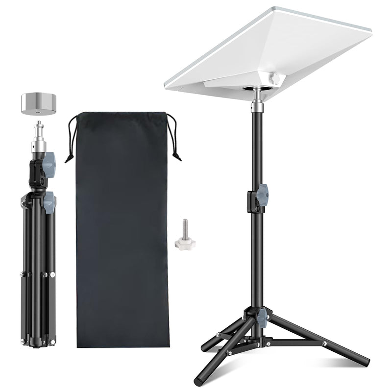 Tripod Mount with Adapter for Starlink Mini, 2 Level Adjustable Height,45-Degree Angle,Compatible with Starlink Mounting Kit,Starlink Mini Mount Adapter with Sturdy& Stability for Outdoor Camping,RV