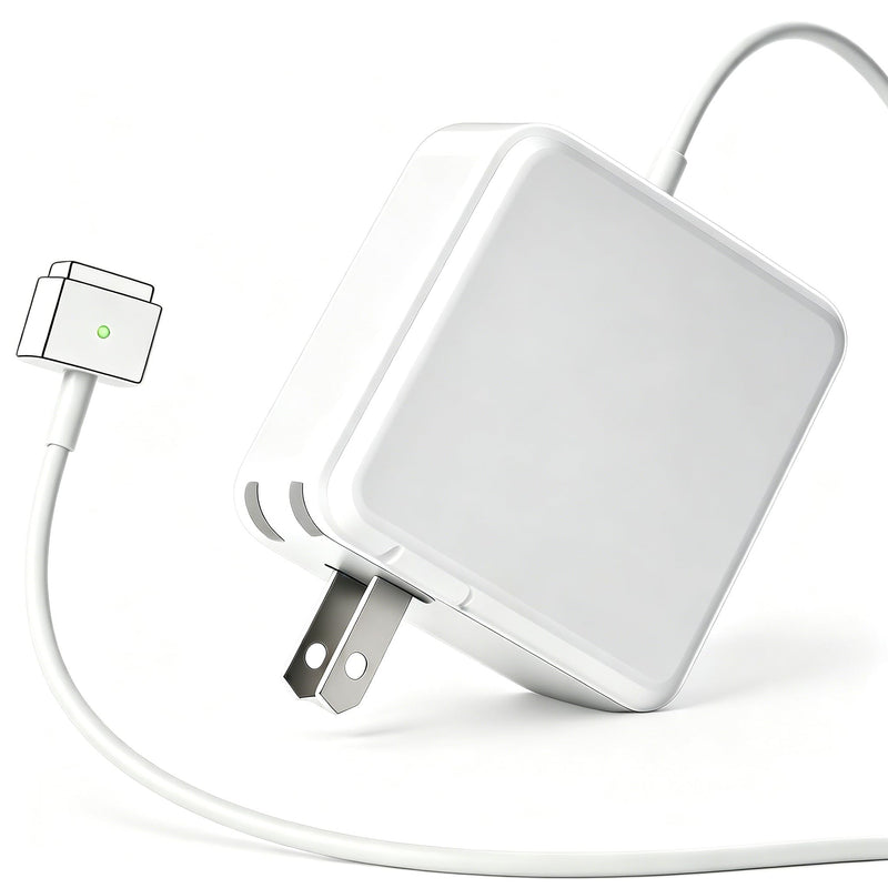 MacBook Pro/Air Charger 60W Magnetic 2 T-Tip Adapter 11-13 inch 2012-2017 | Fits A1465 A1466 A1502 A1425 MacBook Pro/Air. Multi-protection charger for 2012-2017 T-Tip port laptops