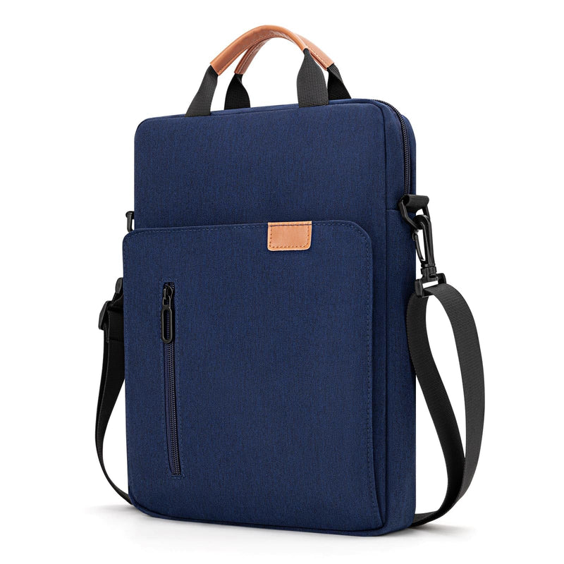 Laptop Sleeve Case with Handle & Pockets for 15-16 Inch MacBook | Protective Laptop Carrying Bag for 16 Inch MacBook Pro/Max M1 M2 M3 M4 M5 15 Inch MacBook Pro/Air M2 M3 M4 M5, Navy Blue