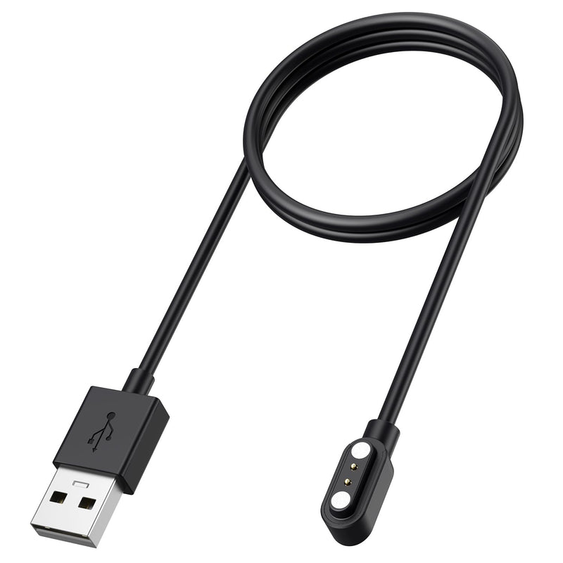 Smart Watch Charger, Fast Magnetic USB Charging Cable with Overcharge Protection, Replacement Cord Compatible with ID208PLUS GTX20 IDW13PLUS IDW19H IDW20 IDW28, AR-01/02, DR-03/05/06, 1.65ft