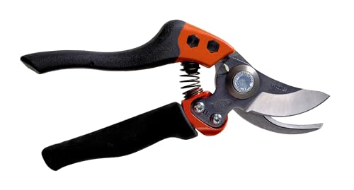 Bahco BAHPXR-M2 ERGO Medium Bypass Pruning Shears, 8" Length, 3/4" Cut Cap