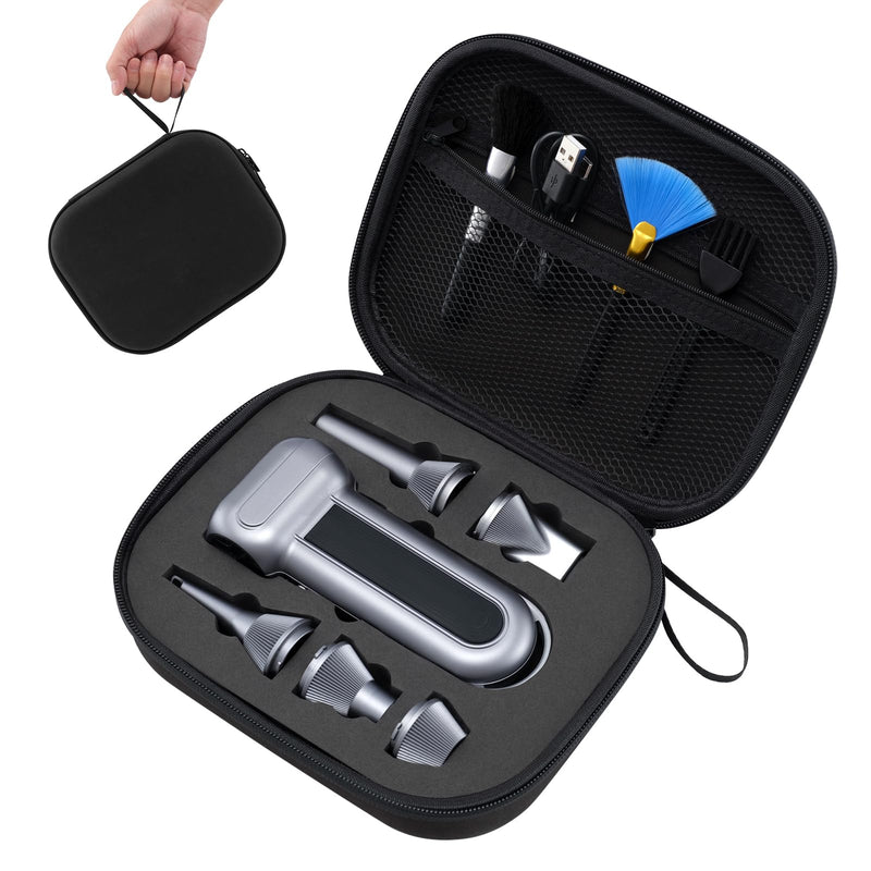 Compressed Air Duster Case, Portable Hard Storage, Case for WOLFBOX MegaFlow 100/MF100 Electric Air Duster, (Case Only)