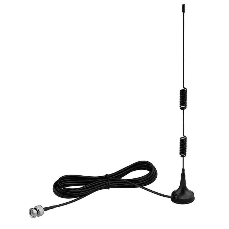 20MHz-1300MHz VHF UHF Ham Amateur Radio Police Scanner Antenna Magnetic Base BNC Male Antenna for Uniden Bearcat BC125AT RTL-SDR Whistler Shack Police Scanner,Kaunosta