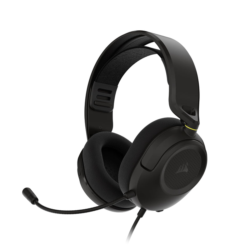 Corsair HS35 v3 Wired Gaming Headset with Mic – Carbon | PC/PS5/PS4/Switch/Xbox/Mac, Lightweight Comfort, 3.5mm