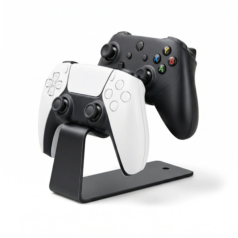 Desktop Controller Holder Controller Organizer Gaming Accessories 2 Tier Universal Metal Controller Stand for Xbox Series X S, Elite 2, PS5, PS4, Switch Pro and Almost All Controller
