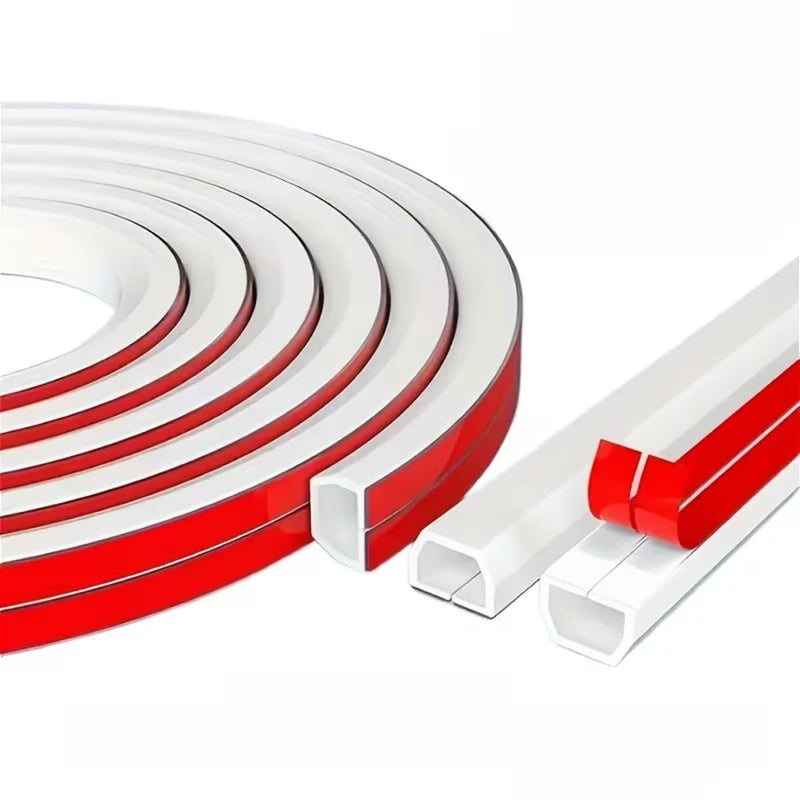 Self-Adhesive Cable Protector, 78.74/39.37 Inch Invisible Wire Guard, Anti-Step Soft Cable Sleeve, Designed for Cables on Wall and Floor Cable Channels (39.37 Inch) 39.37 Inch