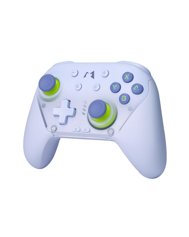 MOBAPAD Chitu 2 Silent Wireless Pro Controller for Nintendo Switch 2/1 Lite/OLED, Gamepad with TMR Glide Joysticks [ZERO Drift], HD Rumble, NFC, Conductive Silicone Button, Turbo, Programming, 6 Axis Gyro