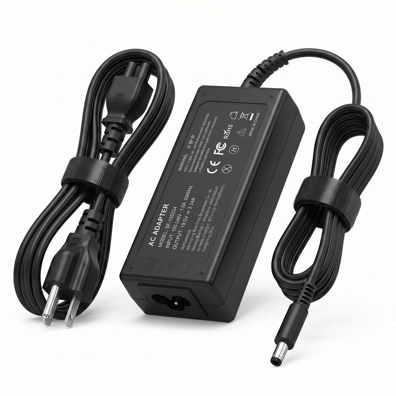 65W Laptop Charger for Dell Vostro 13 14 15 16 3000 5000 Series 5620 5410 | for Dell Vostro 3520 3530 3420 3510 5410 5510 5501 5620 for Dell 65w 4.5mm ac Adapter, 19.5V 3.34A Power Cord