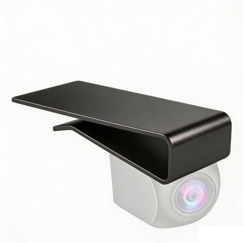 Cnveuvc Rear Window Dash Cam Mount, Metal Slide-Down Vehicle Clip Bracket