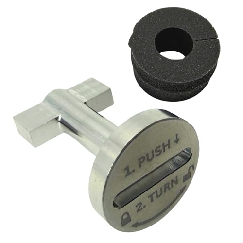 Replacement Center Locking Pin for SNOO® Smart Sleeper (2018+) | Replacement Center Screw with Compression Foam Ring