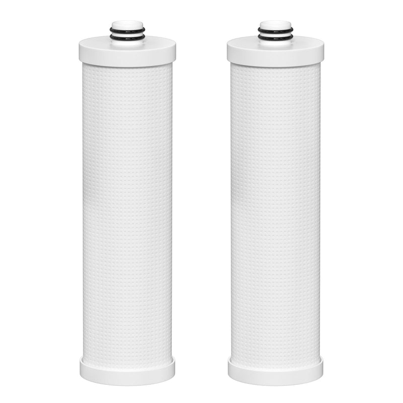 FZ-2 Replacement Filter Cartridge Compatible with Frizzlife MP99, MK99, MS99 Water Filter & MV99 RV Filter, 2 Packs