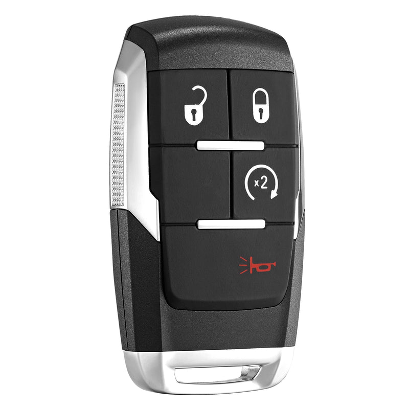 Smart Key Fob Replacement Fits for Dodge Ram 2500 3500 4500 5500 2019 2020 2021 2022 2023 2024 Car Keyless Entry Control Remote GQ4-76T 433Mhz 4BT