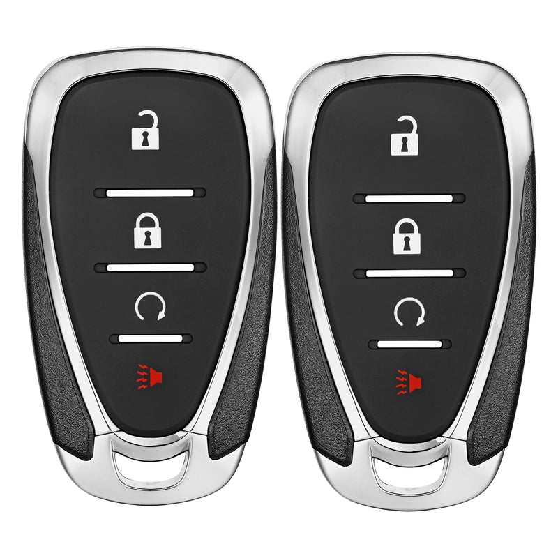 2 Pcs Key Fob Replacement Fits for Chevy Blazer Traverse Trailblazer 2021 2022 2023 2024 Bolt EUV/EV 2022-2024 Smart Proximity Car Keyless Entry Remote Control Remote HYQ4ES 433Mhz 46