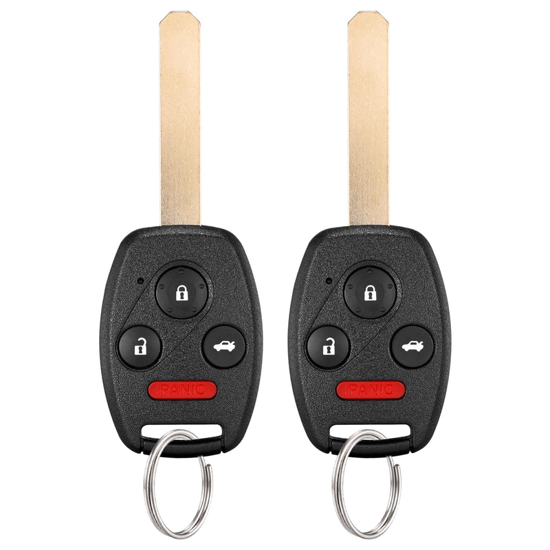 2 Pcs Smart Key Fob Replacement Fits for Honda Accord 2003 204 2005 2006 2007Car Keyless Entry Remote OUCG8D-380H-A 35111-SHJ-305 315 Mhz