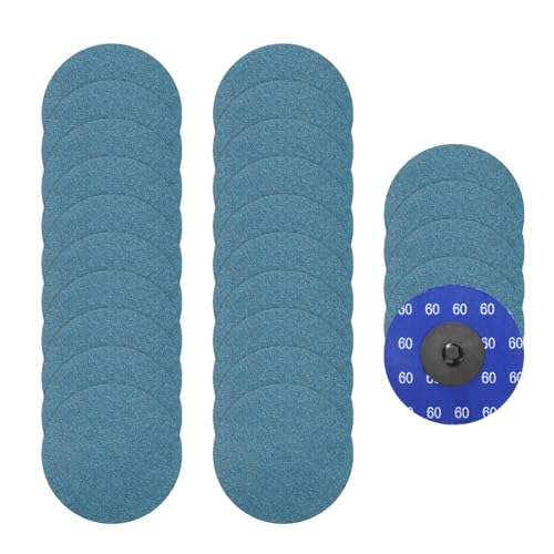  [AUSTRALIA] - 25 Pcs 3" 60 Grit Quick Change Surface Conditioning Discs 3" (60 Grit) 25