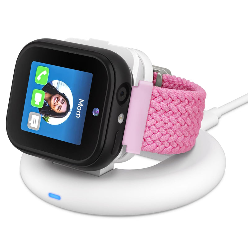 Foldable Magnetic Charging Dock Compatible for Sync UP Kids Watch 2 Charger | Portable & Safe Charger with 3.3 FT C Cable for TMobile Sync UP Kids Watch 2, Replacement Charging Stand(Not for SyncUP 1) White for Sync UP Watch 2
