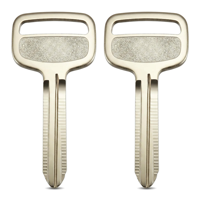 90999-00186 Uncut Key Blank for Select Toyota Vehicles, 2-Pack | Aftermarket Uncut Copper Key Blank, Replacement Spare Key for Replacing Lost, Worn or Damaged Keys.