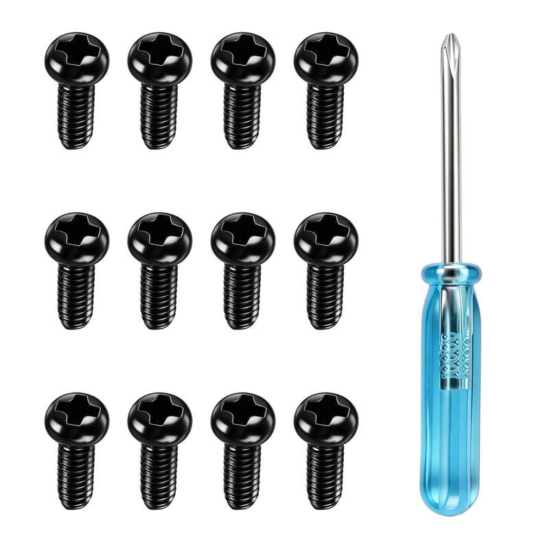 12PCS M2*5 Car Key Fob Screws Replacement OEM#35116-SDA-A11,Stainless Steel Key Fob Repair Kit Compatible with Honda Accord Odyssey,Keys Shell Screws Kit with Screwdriver